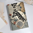 Giraffe Love Spiral Notebook - HOUSE OF SHE