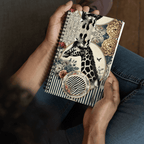 Giraffe Love Spiral Notebook - HOUSE OF SHE