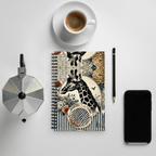 Giraffe Love Spiral Notebook - HOUSE OF SHE