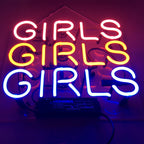 Girls Girls Girls Neon Signs - HOUSE OF SHE