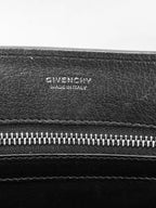 Givenchy Obsedia Medium Flap Black Pebbled Calfskin Satchel Hand Bag - HOUSE OF SHE