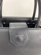 Givenchy Obsedia Medium Flap Black Pebbled Calfskin Satchel Hand Bag - HOUSE OF SHE