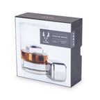 Glacier Rocks Large Stainless Steel Cube Set of 2 - HOUSE OF SHE