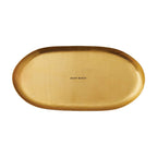 Gold Statement Botanical Candle Plate - HOUSE OF SHE