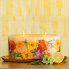 Gold Statement Botanical Candle Plate - HOUSE OF SHE