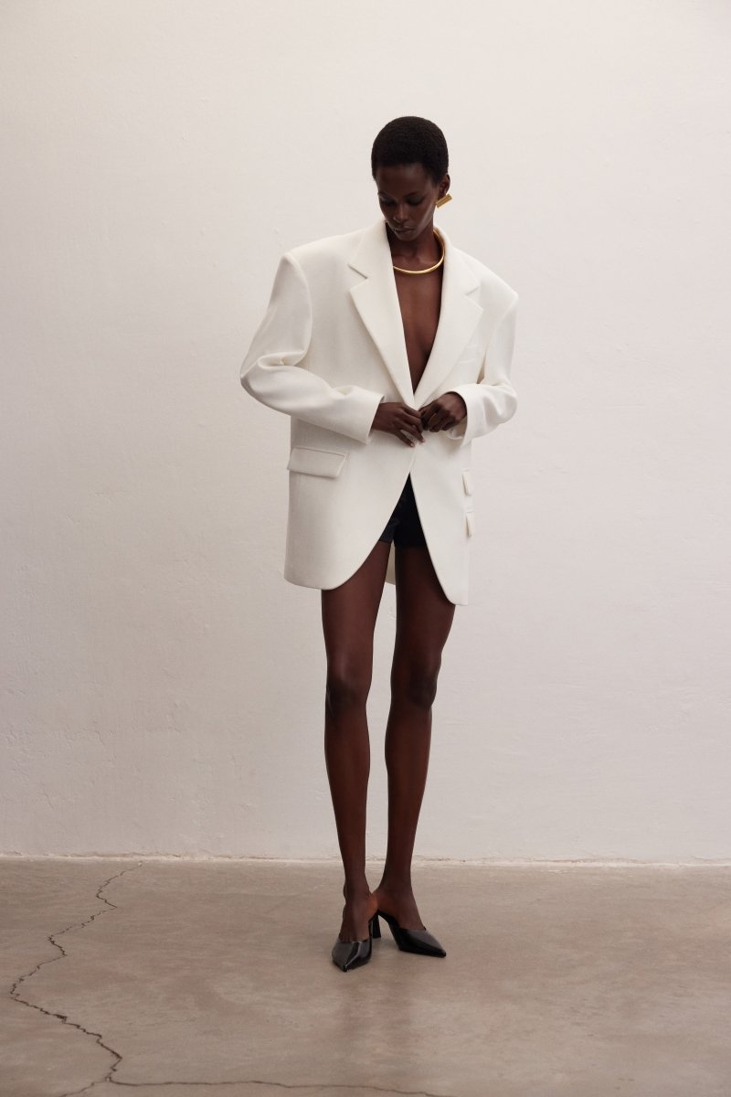 Grace Jones Structured Blazer - HOUSE OF SHE