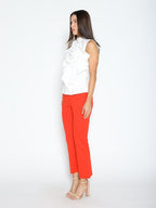 Gracia Fashion Women's Ruffle Flower Detail Tank Top - HOUSE OF SHE