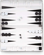 Hampton Acrylic Backgammon Set - HOUSE OF SHE