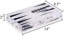 Hampton Acrylic Backgammon Set - HOUSE OF SHE