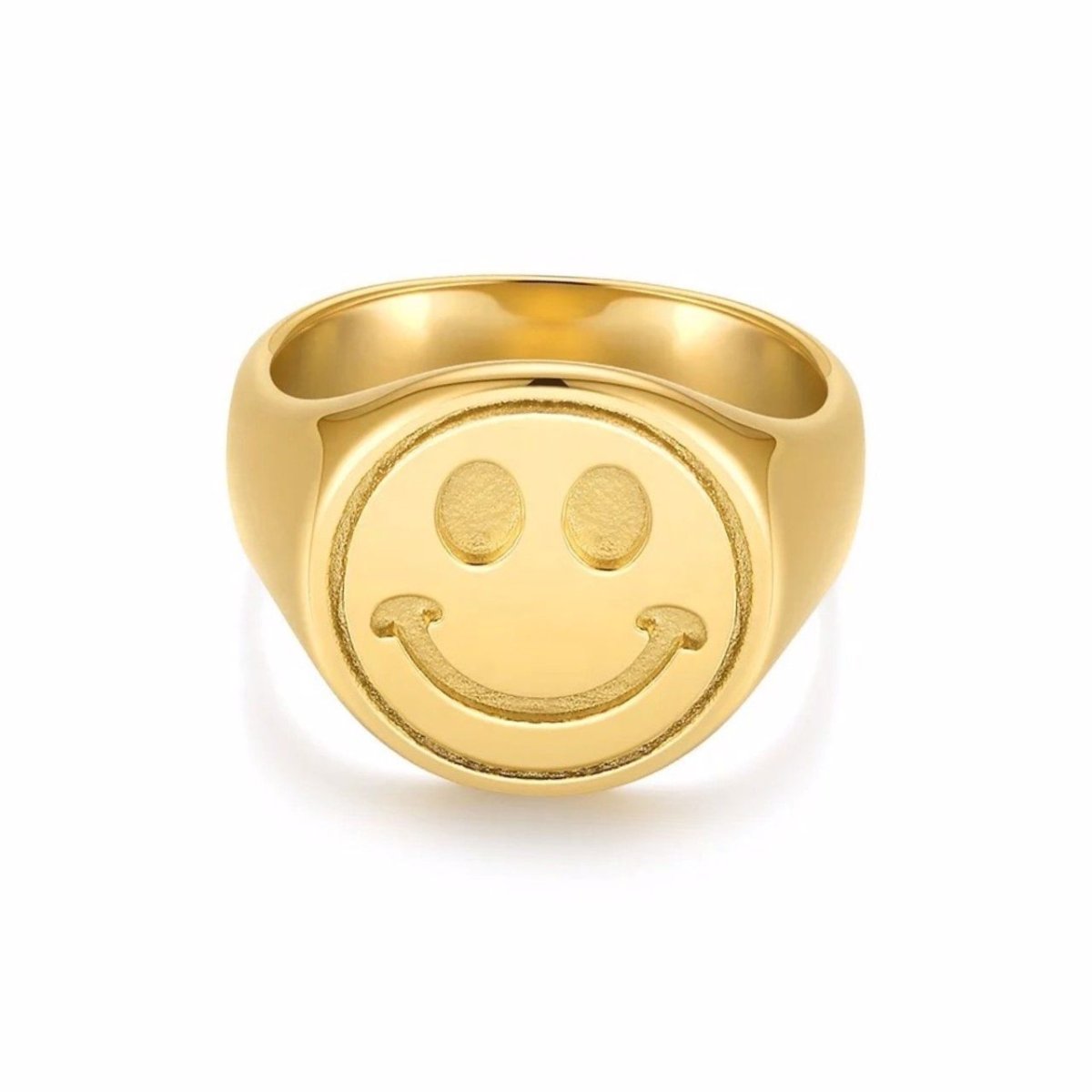 Happy Signet Ring - HOUSE OF SHE