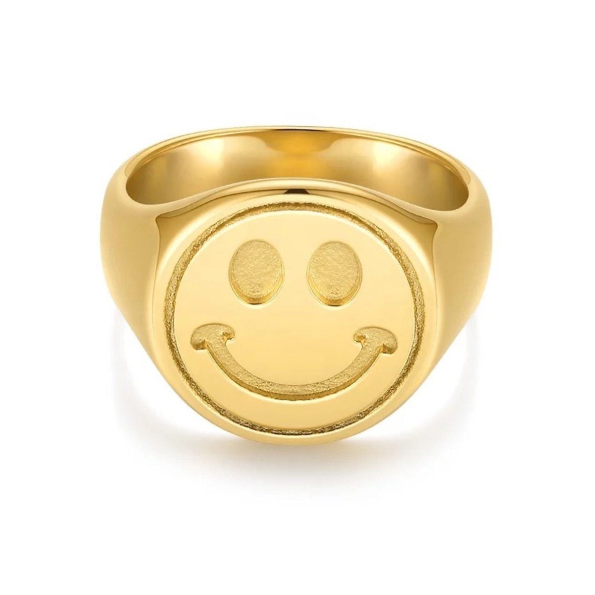Happy Signet Ring - HOUSE OF SHE