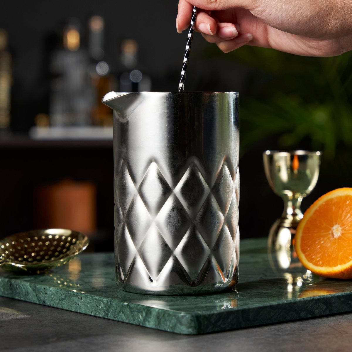 Harrison Stainless Steel Double-Walled Mixing Glass - HOUSE OF SHE