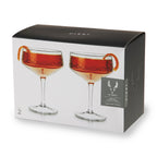 Admiral Crystal Coupe Glasses