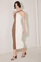 HEADLINER ENERGY SWEATER KNIT MIDI DRESS - HOUSE OF SHE