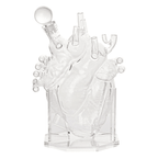 Heart Decanter Whiskey Wine Decanter Set By Organ Aerator Funny Gift For That Someon - HOUSE OF SHE