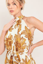 HONEY LUXE WOVEN MAXI DRESS - HOUSE OF SHE