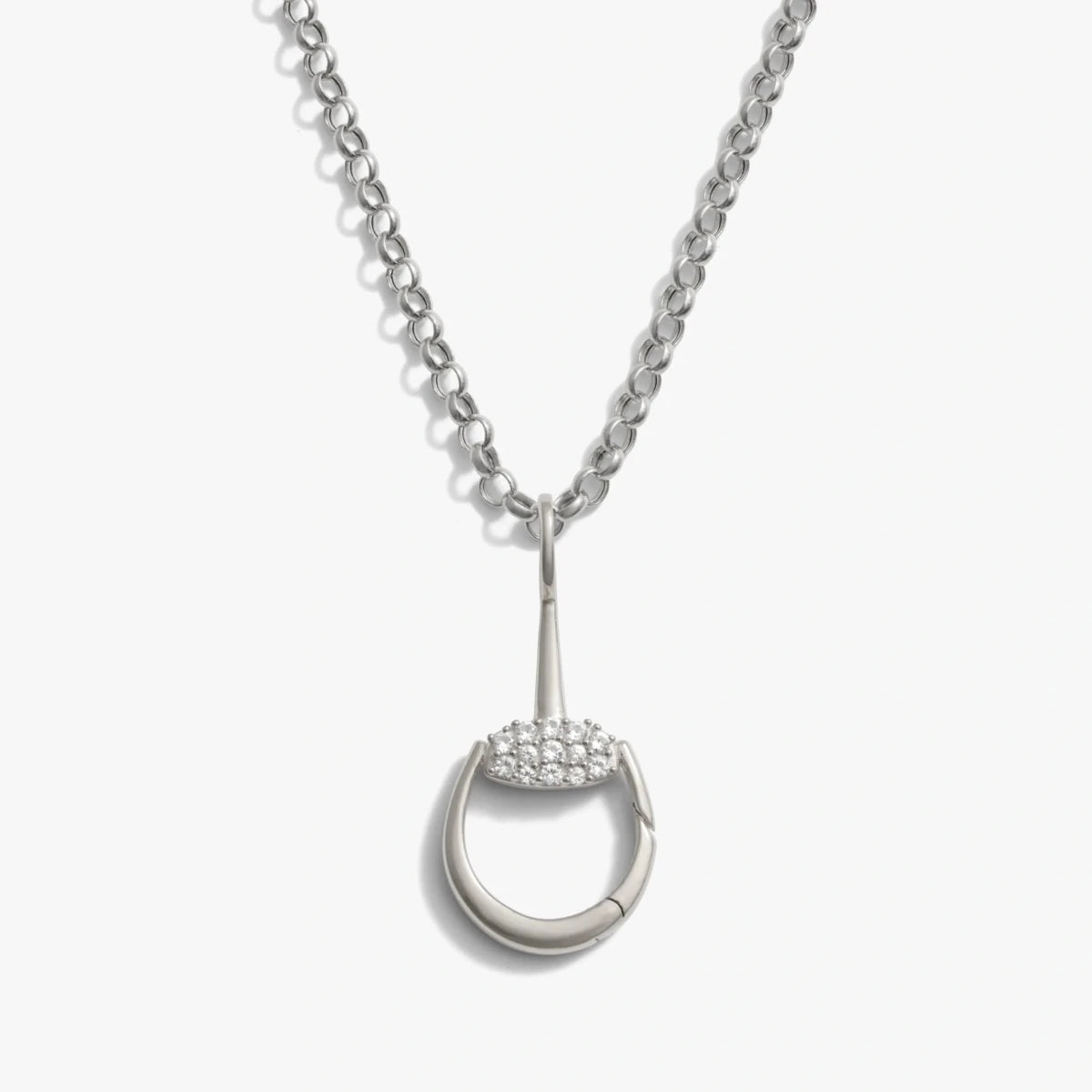 Horsebit Charm Link Necklace - HOUSE OF SHE