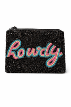 Howdy Darling Beaded Pouch - HOUSE OF SHE