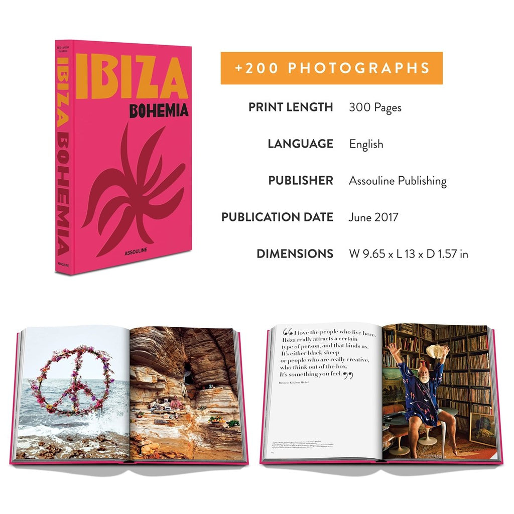 Ibiza Bohemia - Assouline Coffee Table Book by by Renu Kashy - HOUSE OF SHE