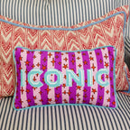 Iconic Needlepoint Pillow - HOUSE OF SHE