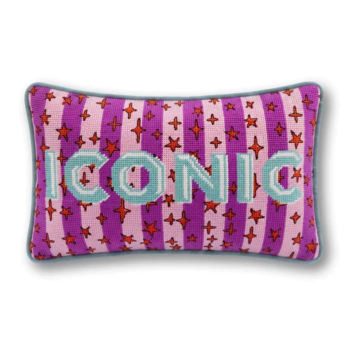 Iconic Needlepoint Pillow - HOUSE OF SHE
