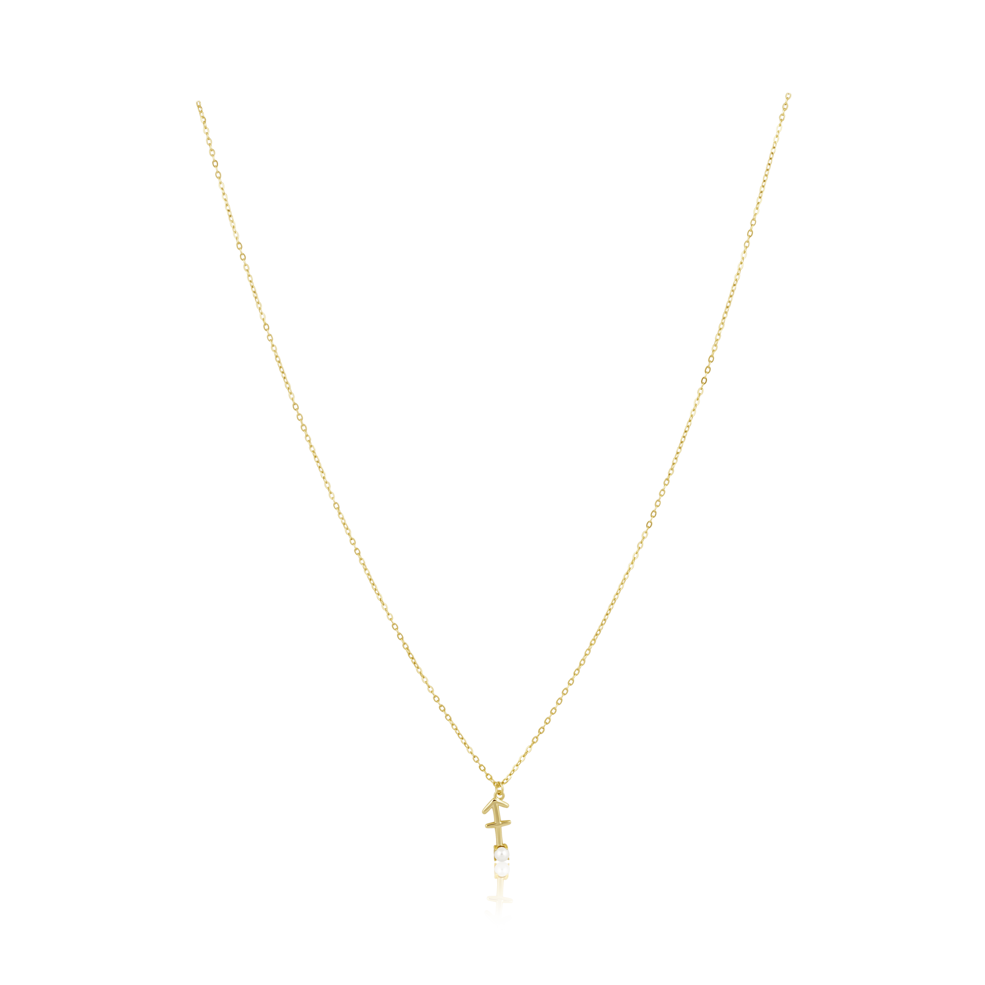 Zodiac Pearl Necklace