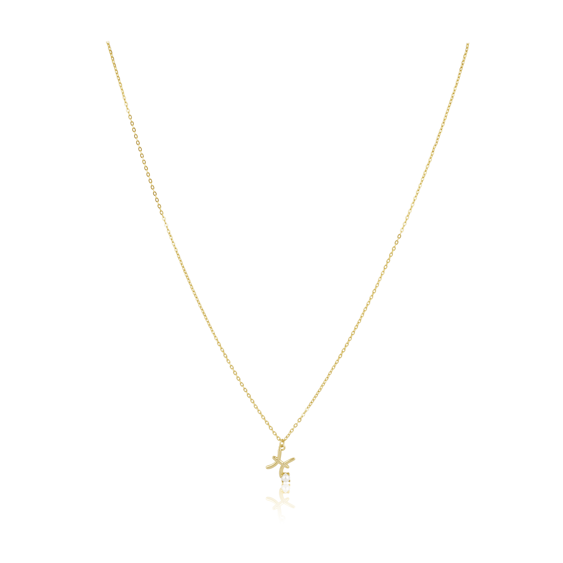Zodiac Pearl Necklace
