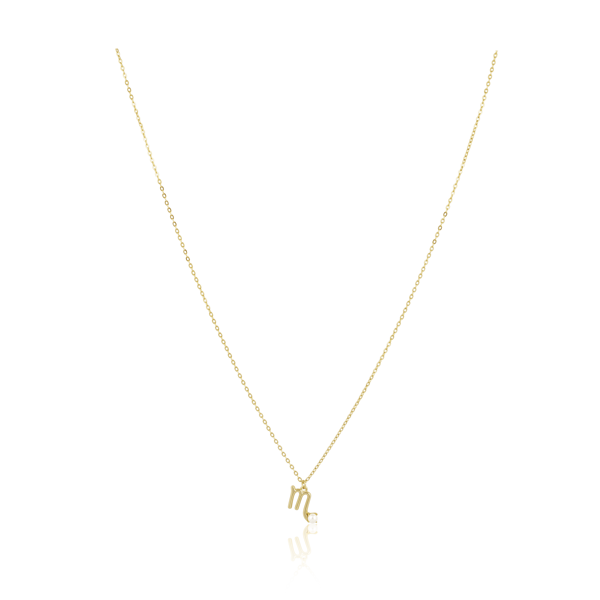 Zodiac Pearl Necklace