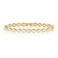 Ines Raindrop Tennis Bracelet - HOUSE OF SHE