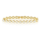 Ines Raindrop Tennis Bracelet - HOUSE OF SHE