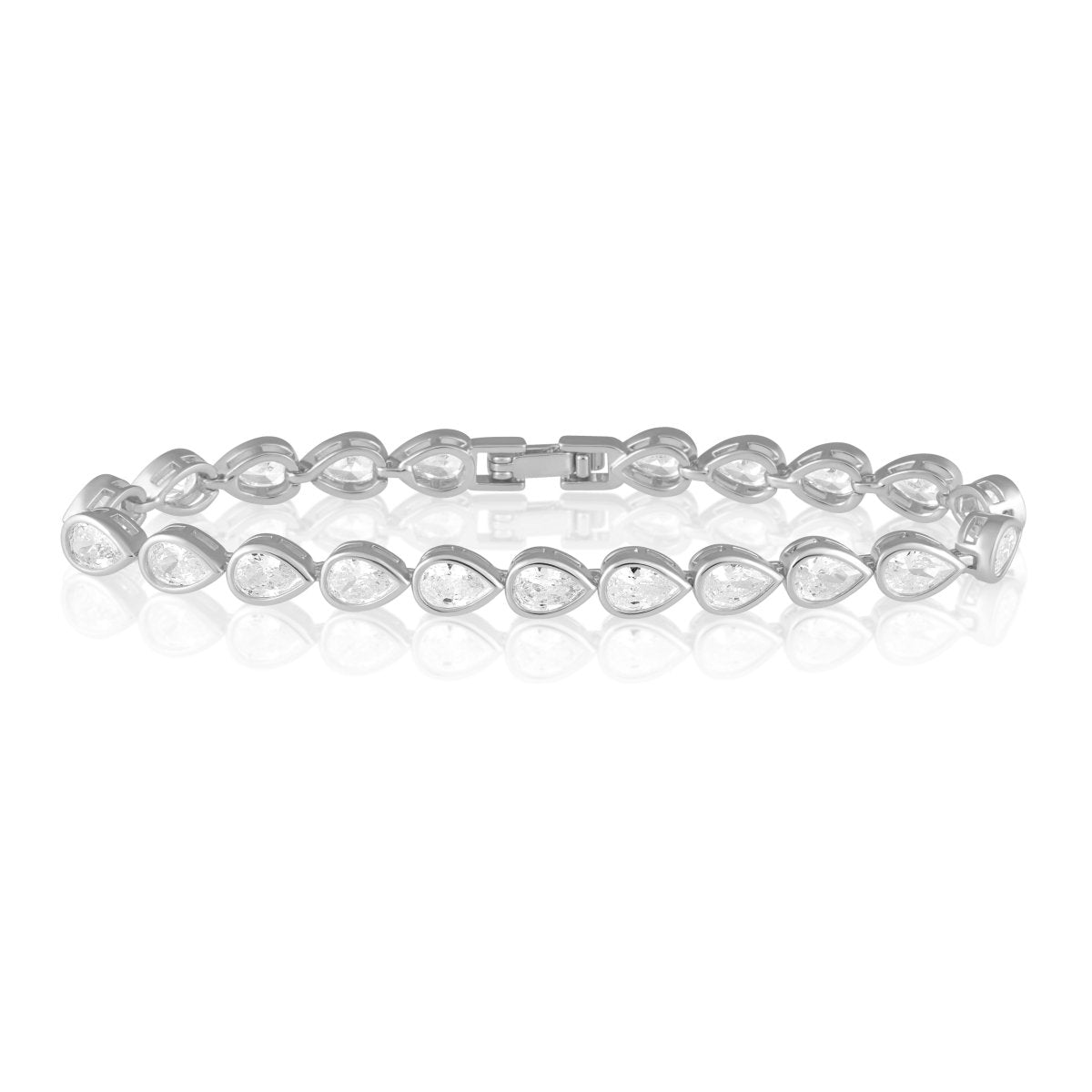 Ines Raindrop Tennis Bracelet - HOUSE OF SHE