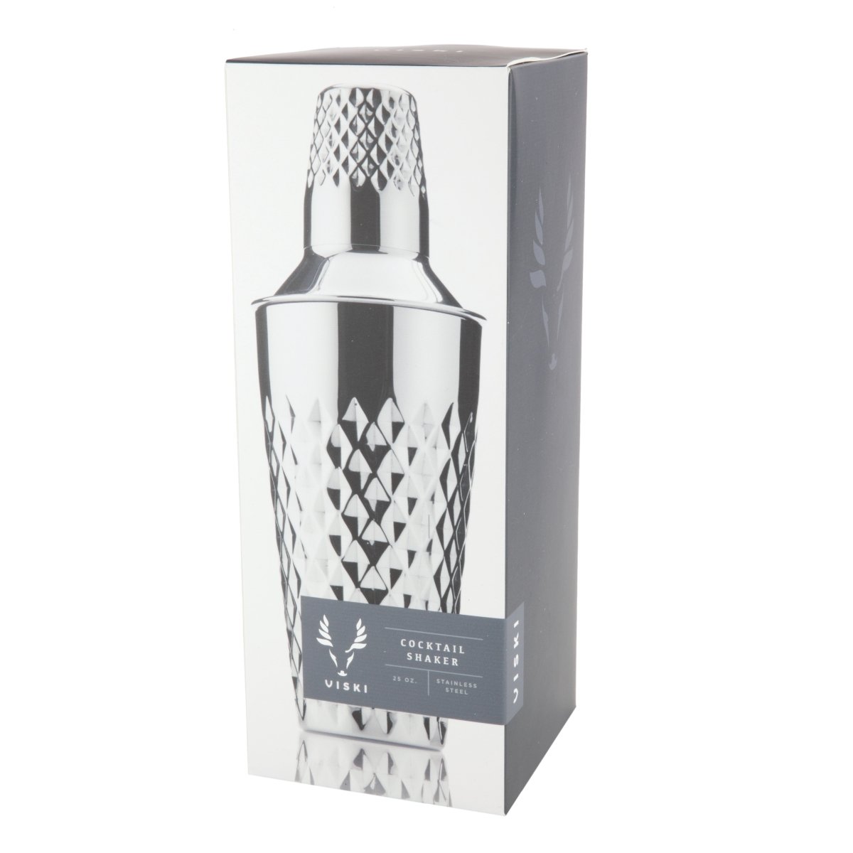Irving Stainless Steel Faceted Cocktail Shaker - HOUSE OF SHE