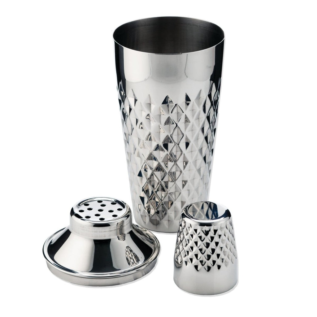 Irving Stainless Steel Faceted Cocktail Shaker - HOUSE OF SHE