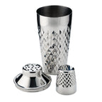 Irving Stainless Steel Faceted Cocktail Shaker - HOUSE OF SHE