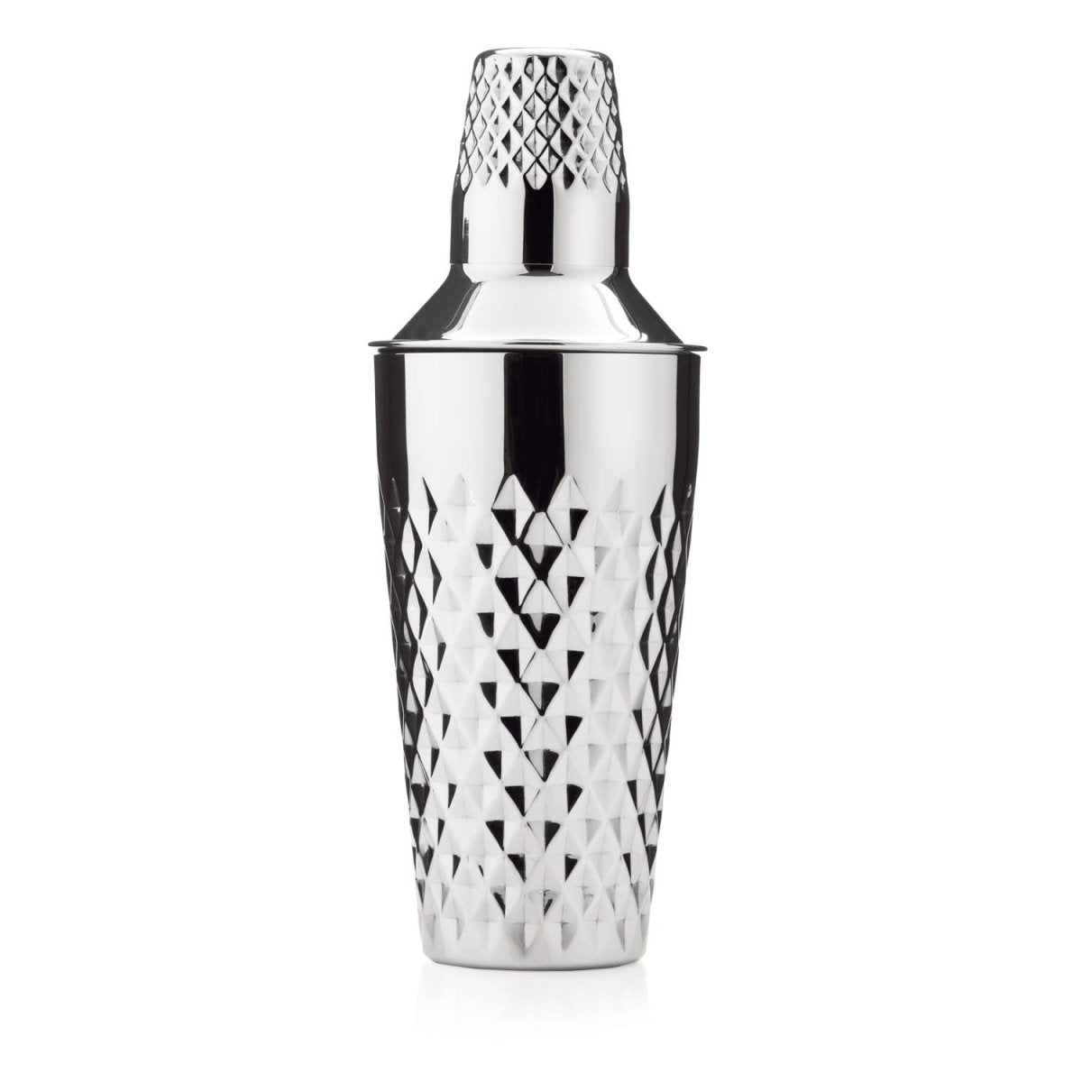 Irving Stainless Steel Faceted Cocktail Shaker - HOUSE OF SHE