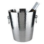 Irving Stainless Steel Hammered Ice Bucket - HOUSE OF SHE