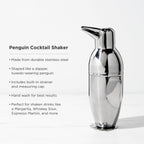 Irving Stainless Steel Penguin Cocktail Shaker - HOUSE OF SHE