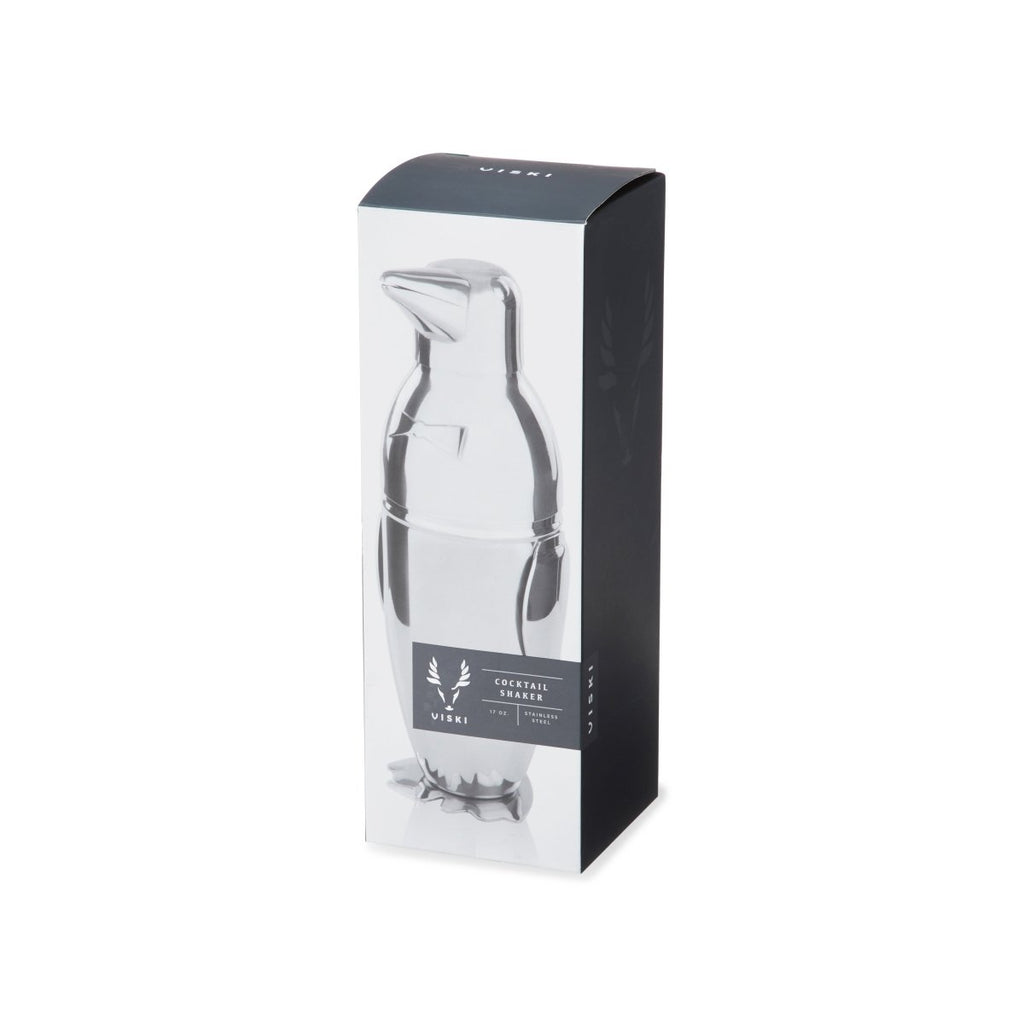 Irving Stainless Steel Penguin Cocktail Shaker - HOUSE OF SHE