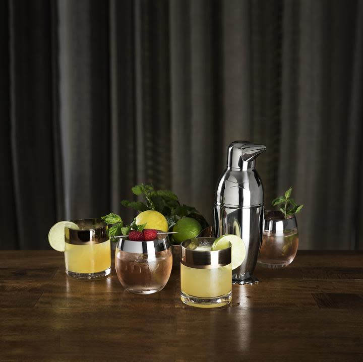 Irving Stainless Steel Penguin Cocktail Shaker - HOUSE OF SHE