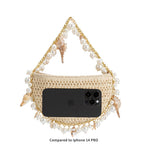 Isla Lime Small Straw Top Handle Bag - HOUSE OF SHE