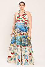 ITALIAN RIVIERA DREAM WOVEN MAXI DRESS - HOUSE OF SHE