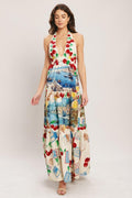 ITALIAN RIVIERA DREAM WOVEN MAXI DRESS - HOUSE OF SHE