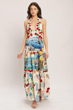 ITALIAN RIVIERA DREAM WOVEN MAXI DRESS - HOUSE OF SHE