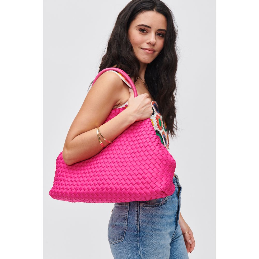 Ithaca Woven Neoprene Tote - HOUSE OF SHE