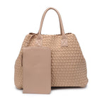 Ithaca Woven Neoprene Tote - HOUSE OF SHE