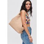 Ithaca Woven Neoprene Tote - HOUSE OF SHE