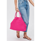 Ithaca Woven Neoprene Tote - HOUSE OF SHE