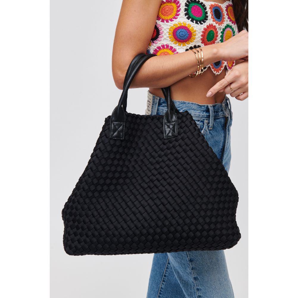 Ithaca Woven Neoprene Tote - HOUSE OF SHE