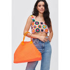 Ithaca Woven Neoprene Tote - HOUSE OF SHE