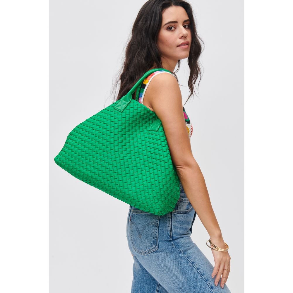 Ithaca Woven Neoprene Tote - HOUSE OF SHE